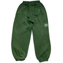 Always Do What You Should Do Green Black and White Baggy Joggers (S)