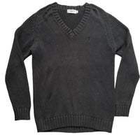 Yves Saint Laurent YSL Grey Cable Knit Jumper (M)