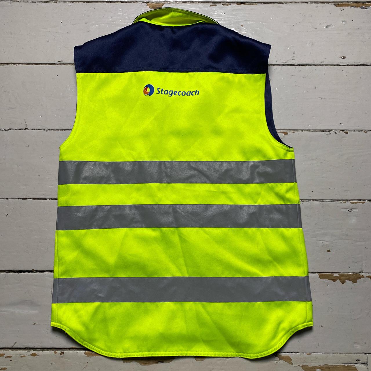 Stagecoach Reflective Reversible Navy Gilet