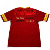 Captain Morgan Vintage y2k Red and Yellow Jersey (XL)