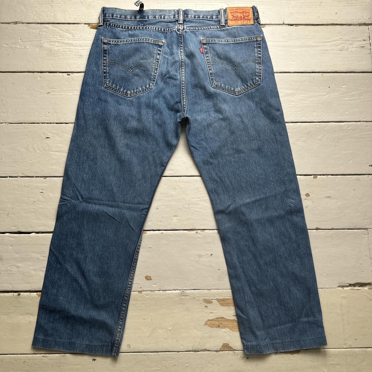 Levis 505 Baggy Light Blue Jeans