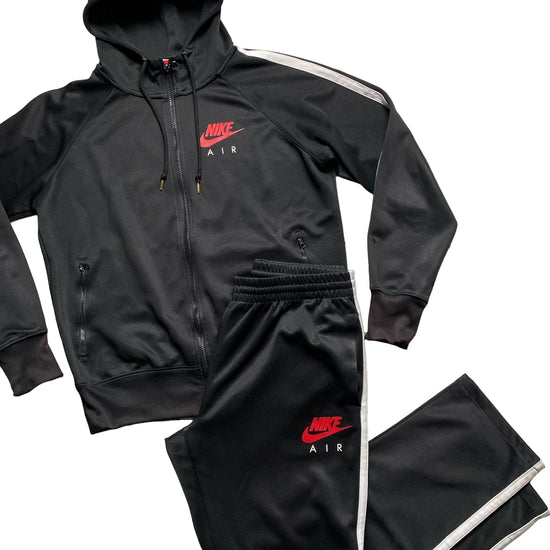 Nike Air Tracksuit Black Red and White (M)
