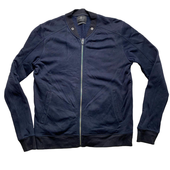 7 For All Man Kind Navy Tracksuit Jacket (M)