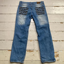Armani Jeans Vintage AJ Big Logo Stonewashed Jeans (34W)
