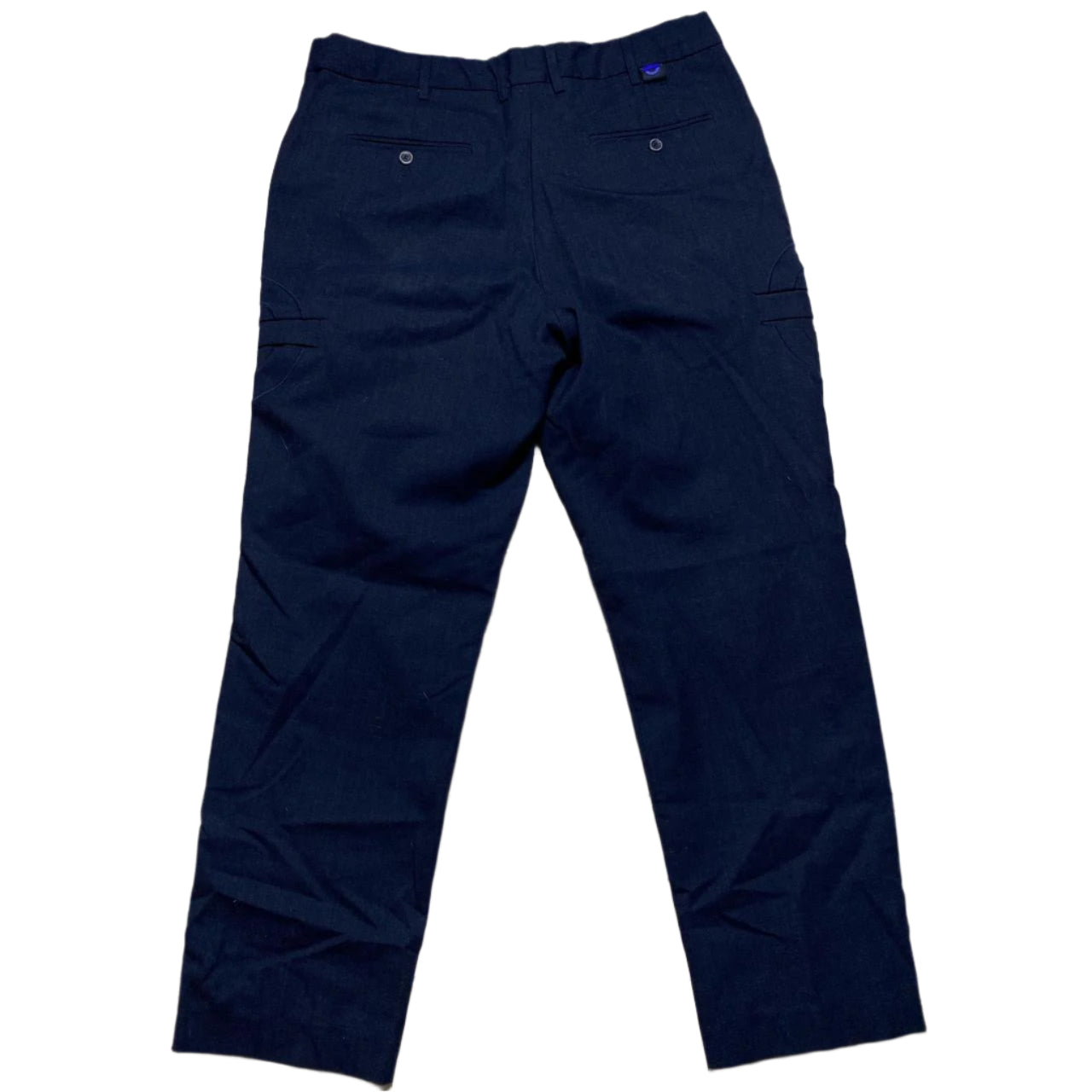 Workwear Navy Cargo Trousers (W 36)