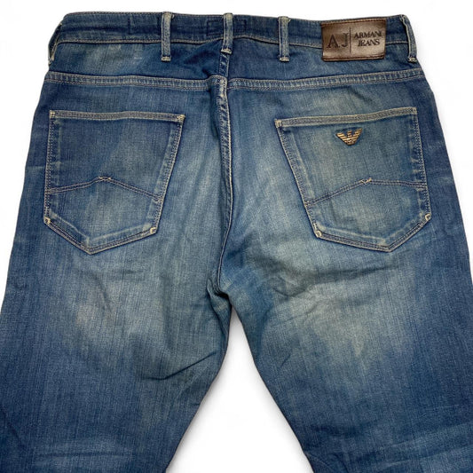 Armani J06 Distressed Jeans