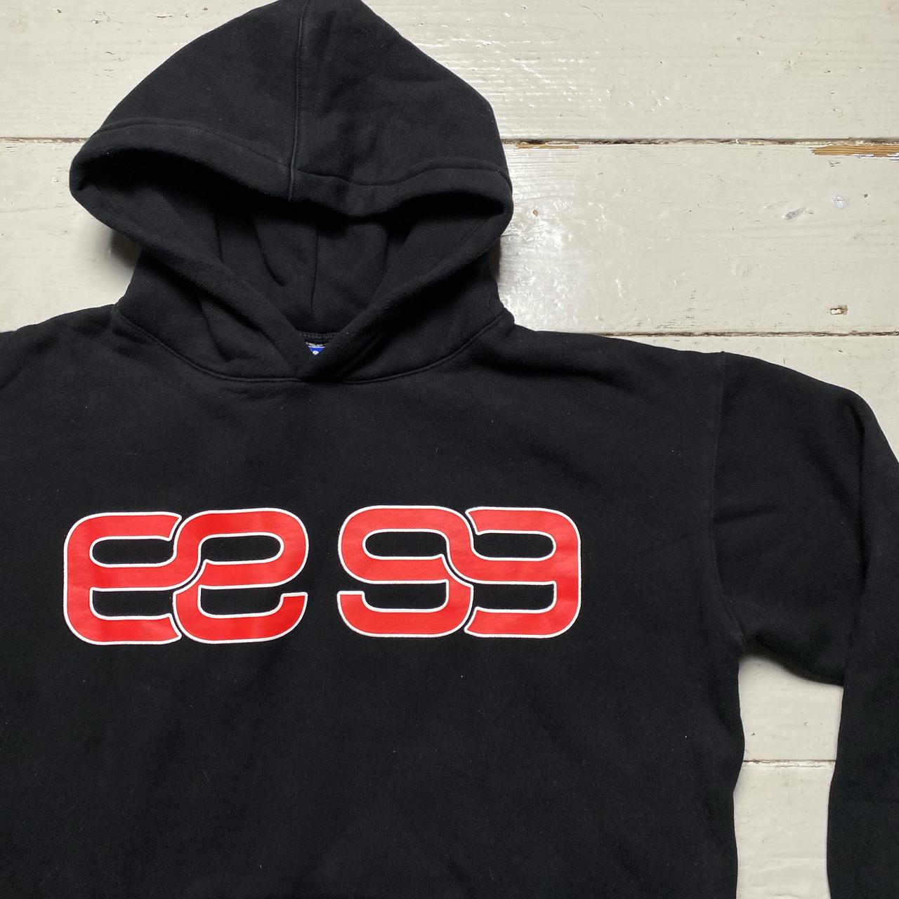 99 By JMS Above The Water Black and Red Hoodie