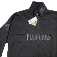 Puma Pleasures Black Windbreaker Tracksuit Jacket (XL)