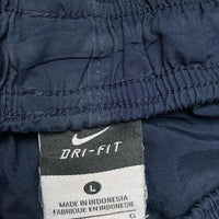Nike Swoosh Navy and Grey Shell Shorts (L)