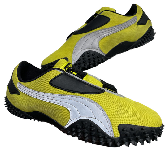 Puma Mostro Yellow and Black Trainers (UK 6)