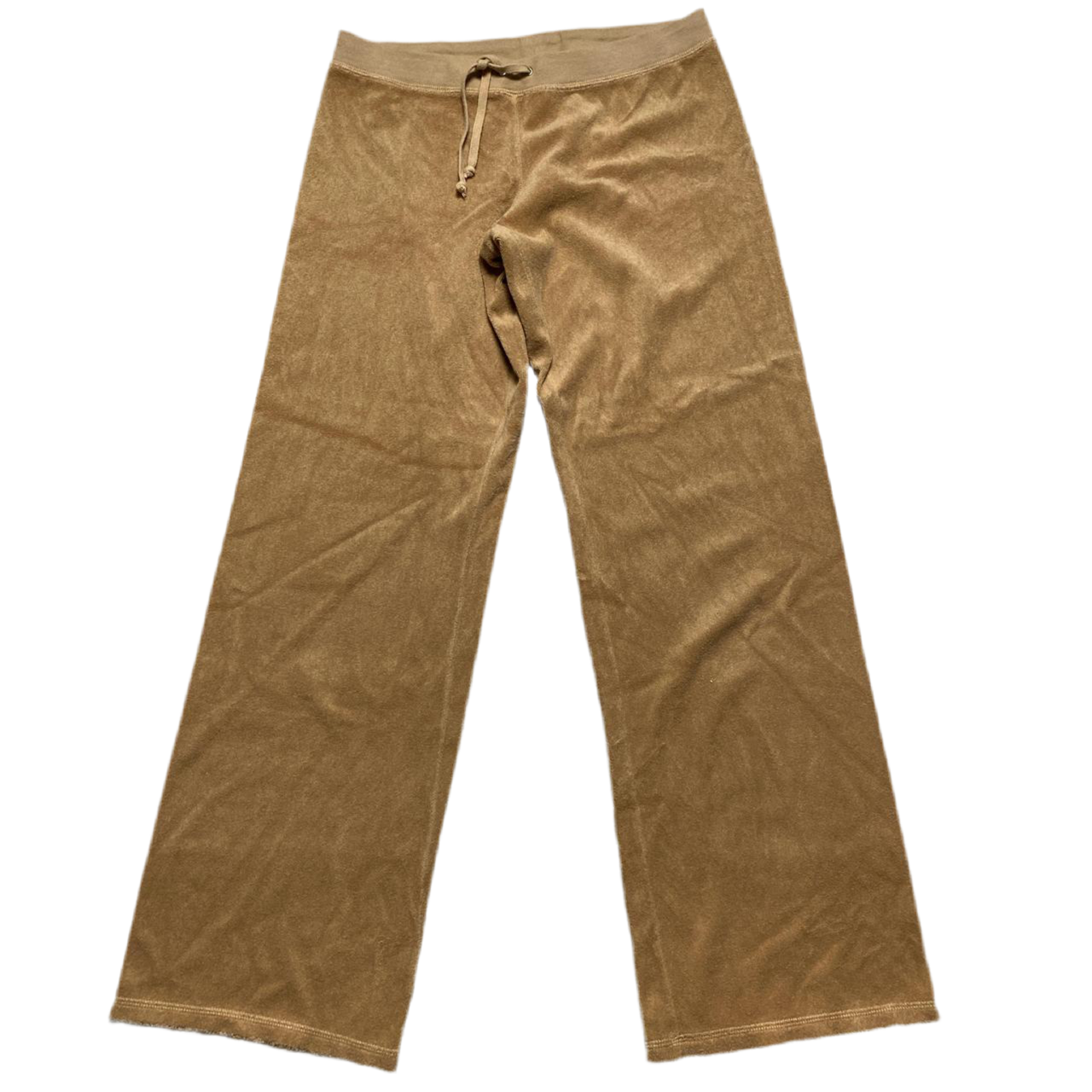 Juicy Couture Brown Tan Teddy Towelling Vintage y2k Tracksuit (M)