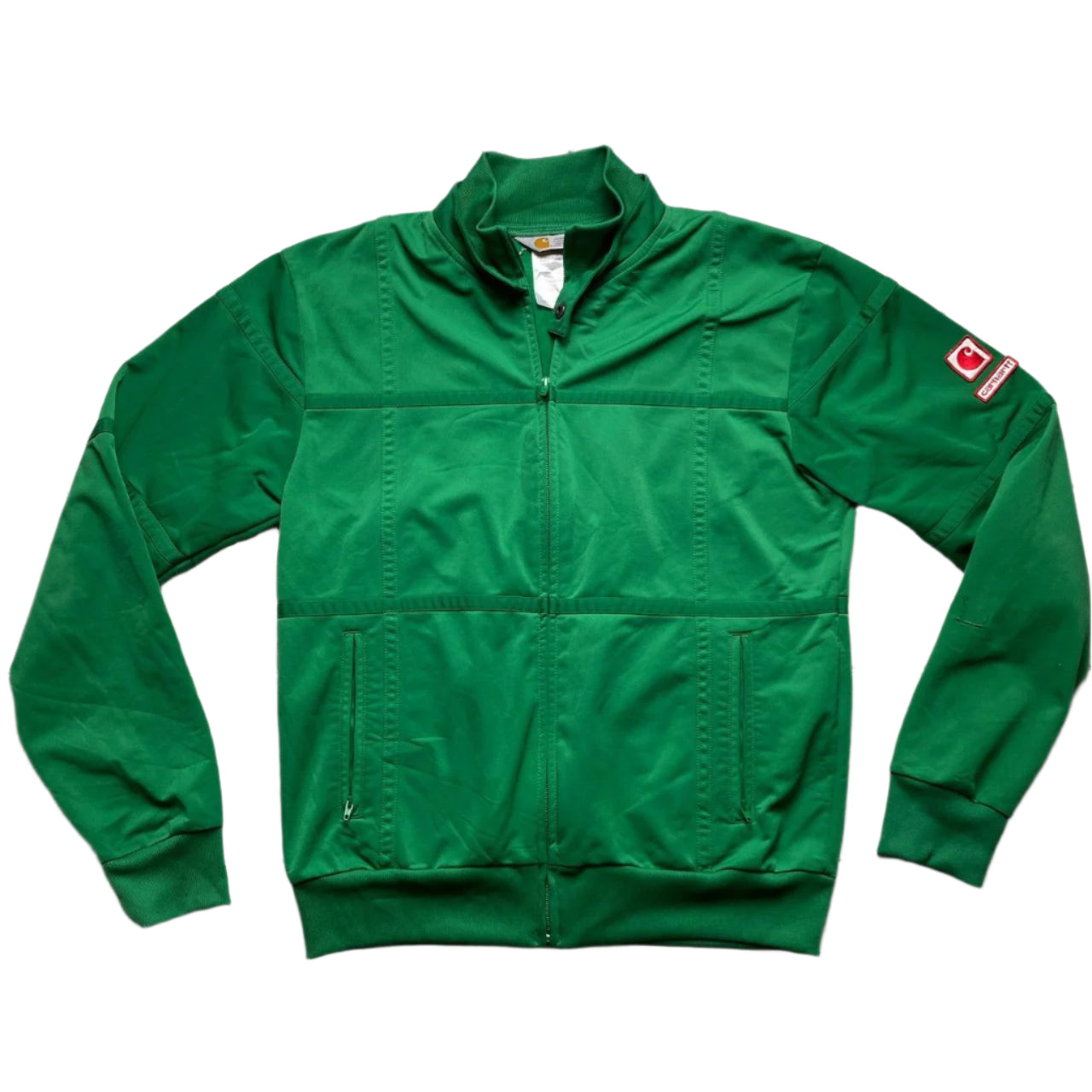 Carhartt WIP Outdoor Gear Green and Red Patch Jacket (M)