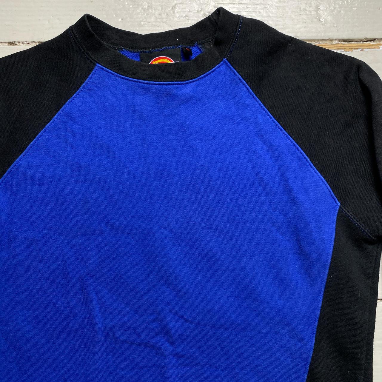 Dickies Black and Blue Crewneck Jumper