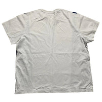 Nike White Blue and Red Swoosh T Shirt (2XL)