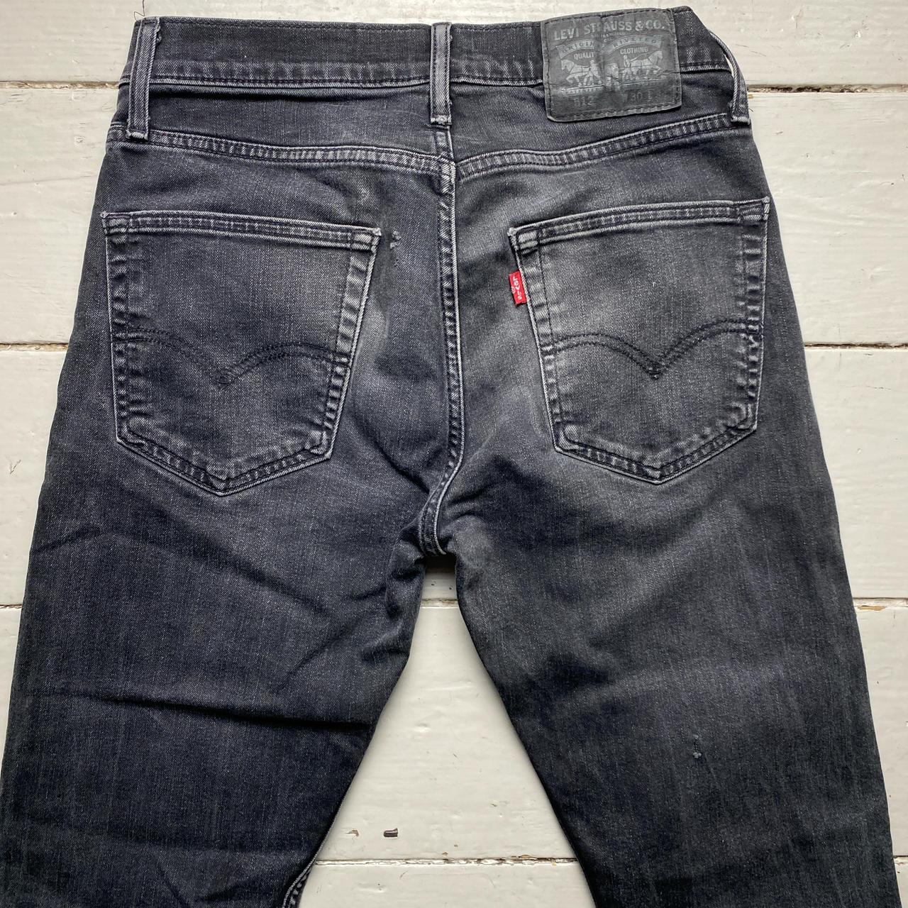 Levis 512 Grey Slim Fit Jeans