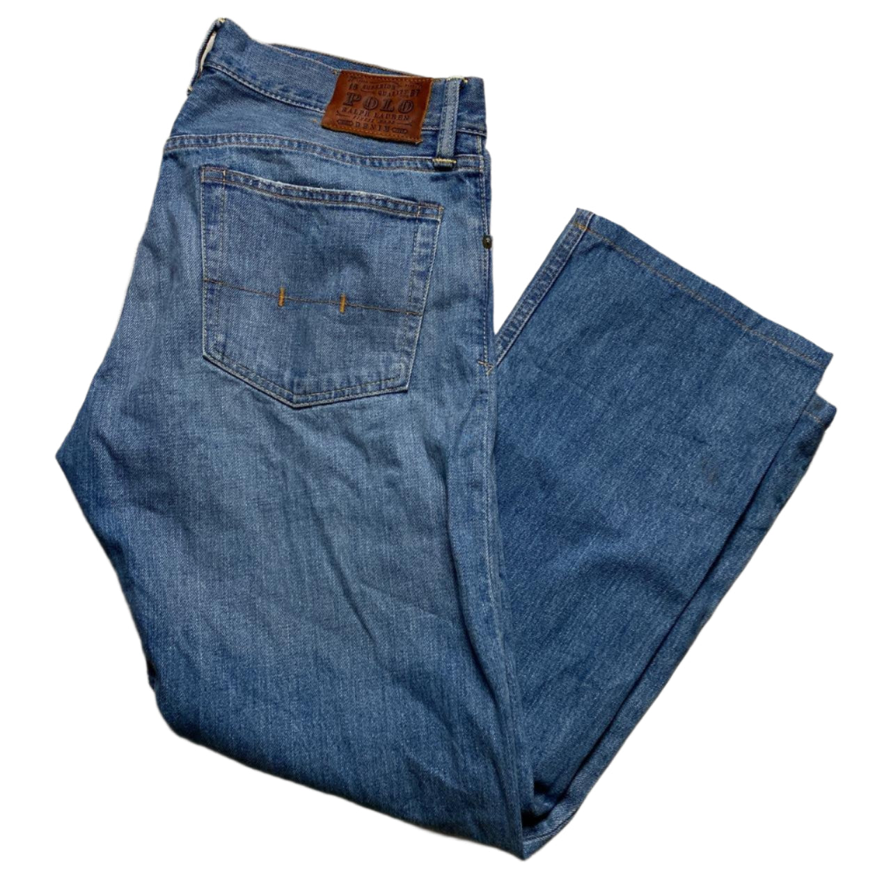 Polo Ralph Lauren Blue Baggy Jeans (32W)