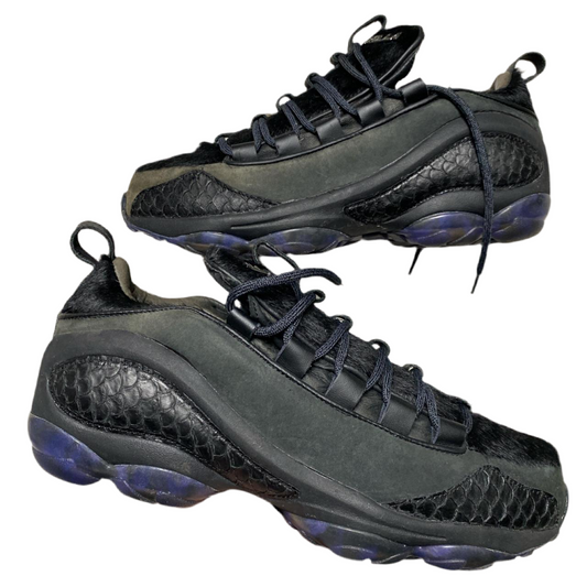 Reebok Killa Cam’ron DMX Run 10 Harlem Nights Black Pony Hair Trainers (UK 9)
