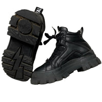 Buffalo London Black High Boots (UK 5)