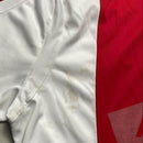 Adidas Ajax 2004/5 Vintage Football Jersey Red and White Suarez (L)