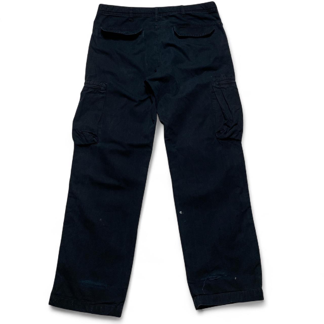 Nike Athletic Department Navy Cargo Baggy Trousers (M)