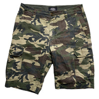 Dickies Camouflage Cargo Combat Army Shorts (30W)