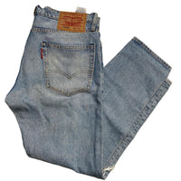 Levis Hi Ball Vintage Light Blue Distressed Jeans (34W)