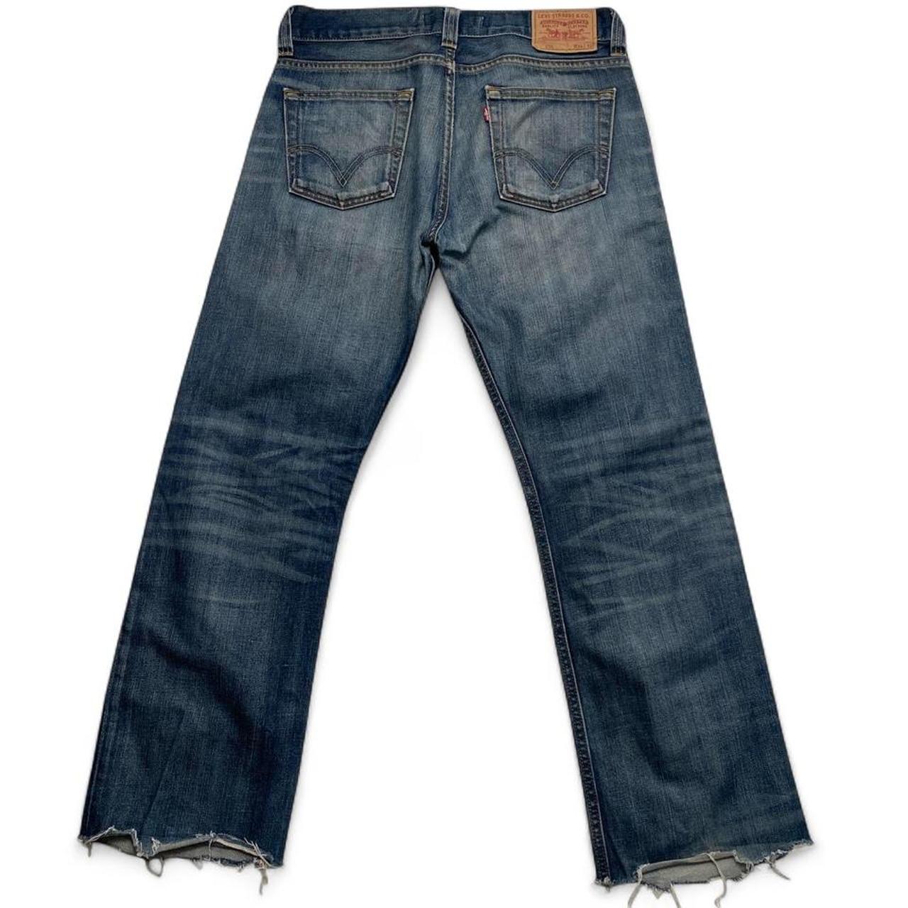 Levis 506 Distressed Baggy Jeans (34W)