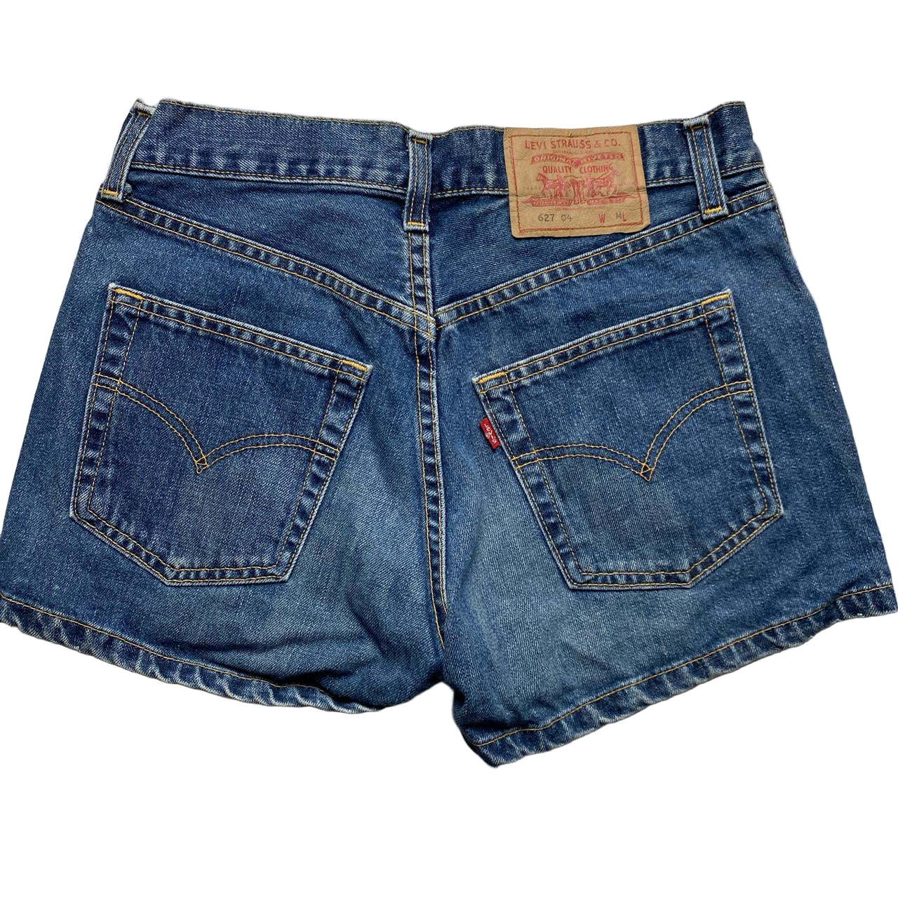 Levis 627 04 Vintage Womens Denim Shorts (M)