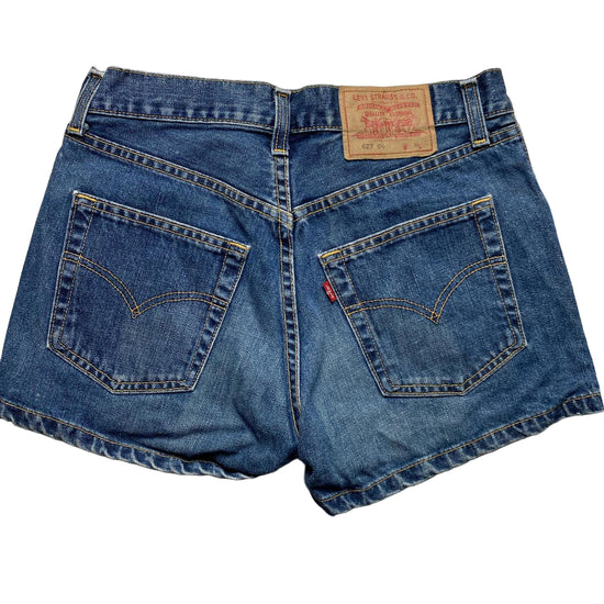 Levis 627 04 Vintage Womens Denim Shorts (M)