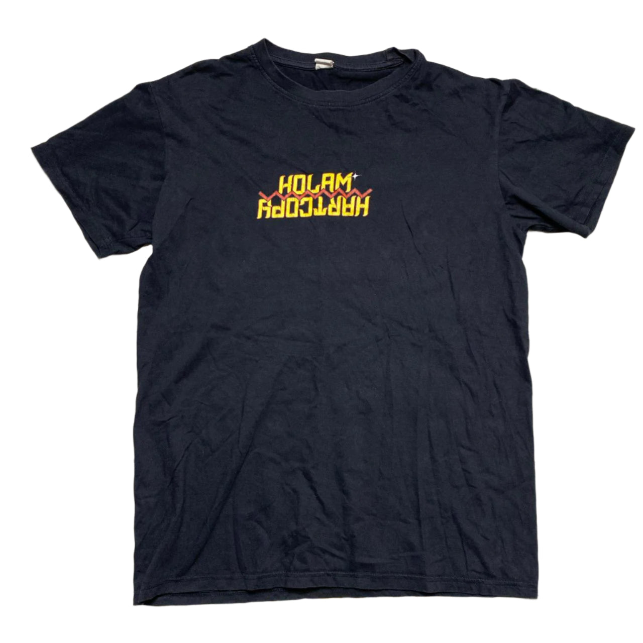 Hartcopy Holam T Shirt Black Yellow and Red (S)