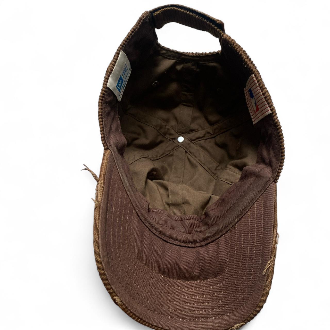 New York Yankees Brown Corduroy Cap