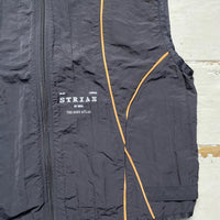 Strias By Alexander McQueen MCQ Black and Orange Gilet (M)