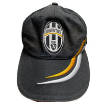Juventus Black Yellow and White Cap