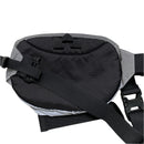 Places and Faces Reflective Silver and Black Pouch Bum Fannypack Bag