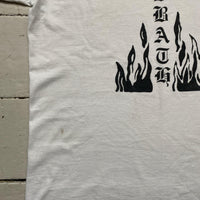 Supreme Black Sabbath White and Black Cross T Shirt (L)