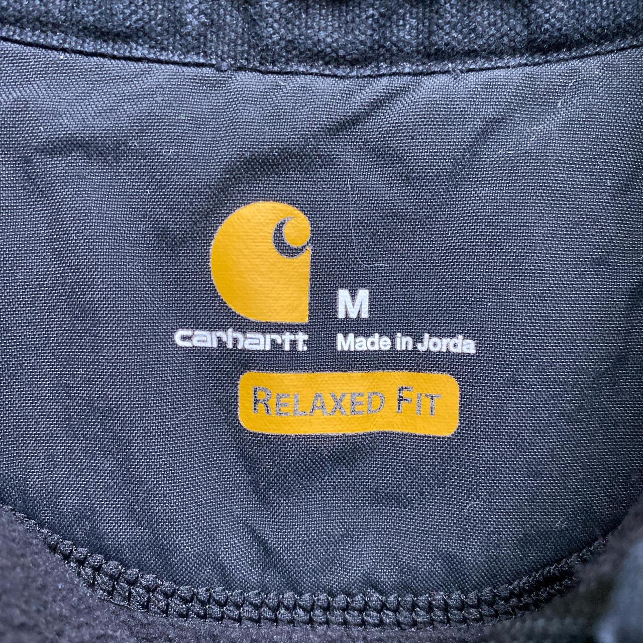 Carhartt Quarter Zip Black Jumper (M)