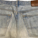 Polo Ralph Lauren Light Blue Stonewash Knee Distress Jeans (35W)