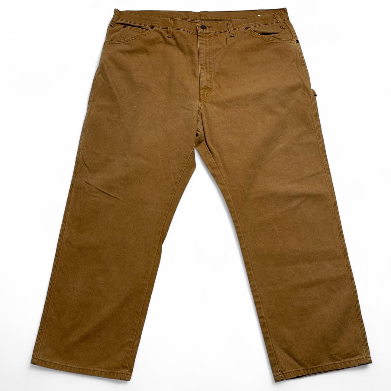 Dickies Vintage Carpenter Jeans Brown and Red (44W)
