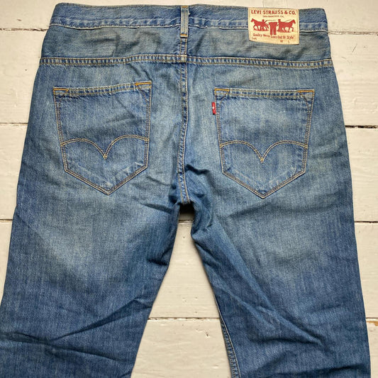 Levis 504 Vintage Baggy Light Blue Jeans