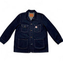 Levis Vintage Navy Blue Workman Denim Jacket (M)