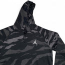 Nike Air Jordan Grey and Black Camouflage Hoodie (2XL)