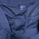 Fila Navy Red and White Vintage Shell Trackpant Shorts (XL)