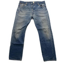 Levis 501 XX Vintage Distressed Made in Mexico Light Blue Jeans (W 40)