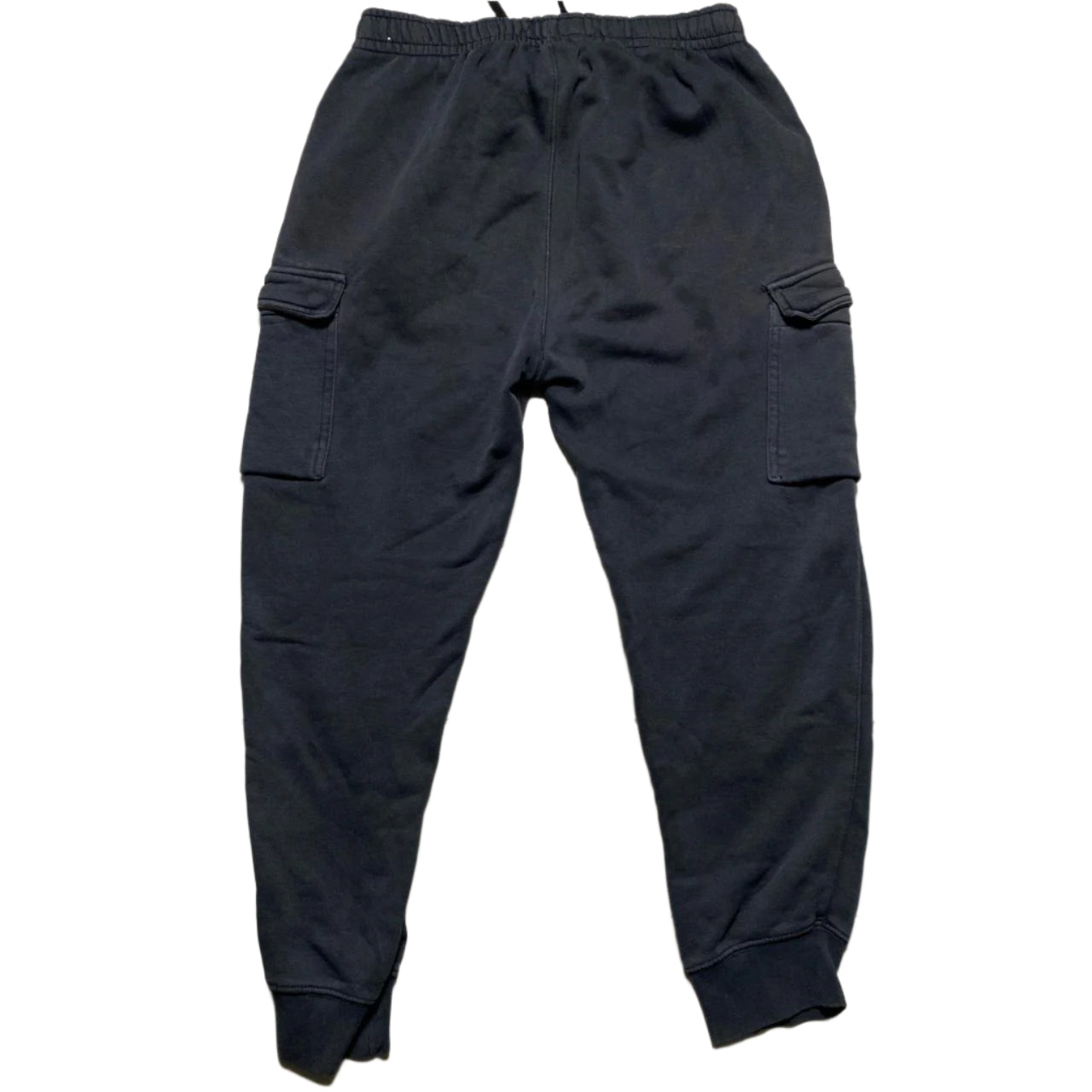 Nike Black and White Cargo Joggers (M)