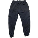 Nike Black and White Cargo Joggers (M)