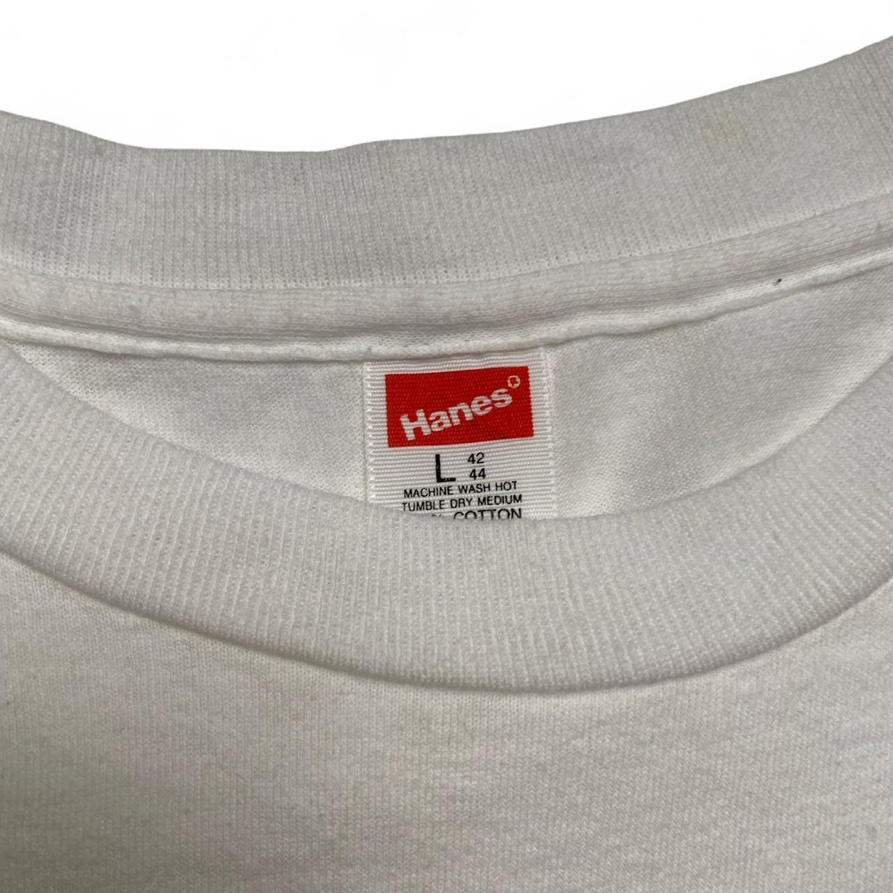 Hersheys Vintage Certified Chocolate Lover White Brown and Red Womens T Shirt (L)