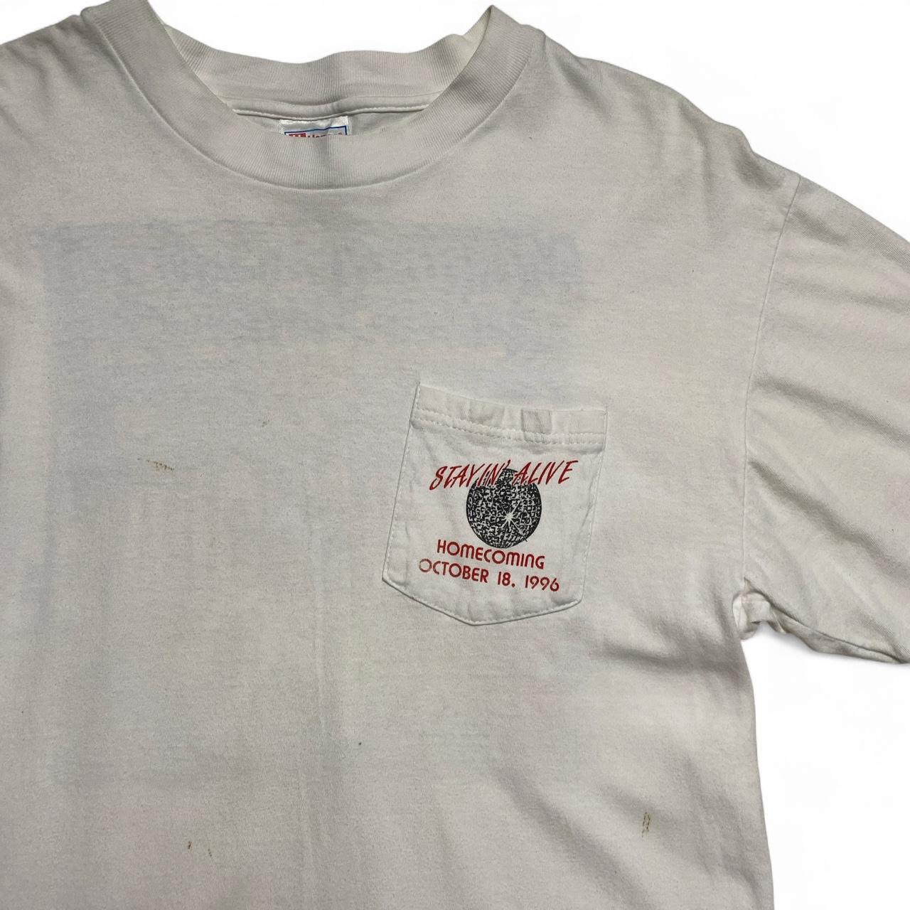 Morgan Academy Homecoming 1996 Staying Alive Vintage 90’s Single Stitch T Shirt (L)