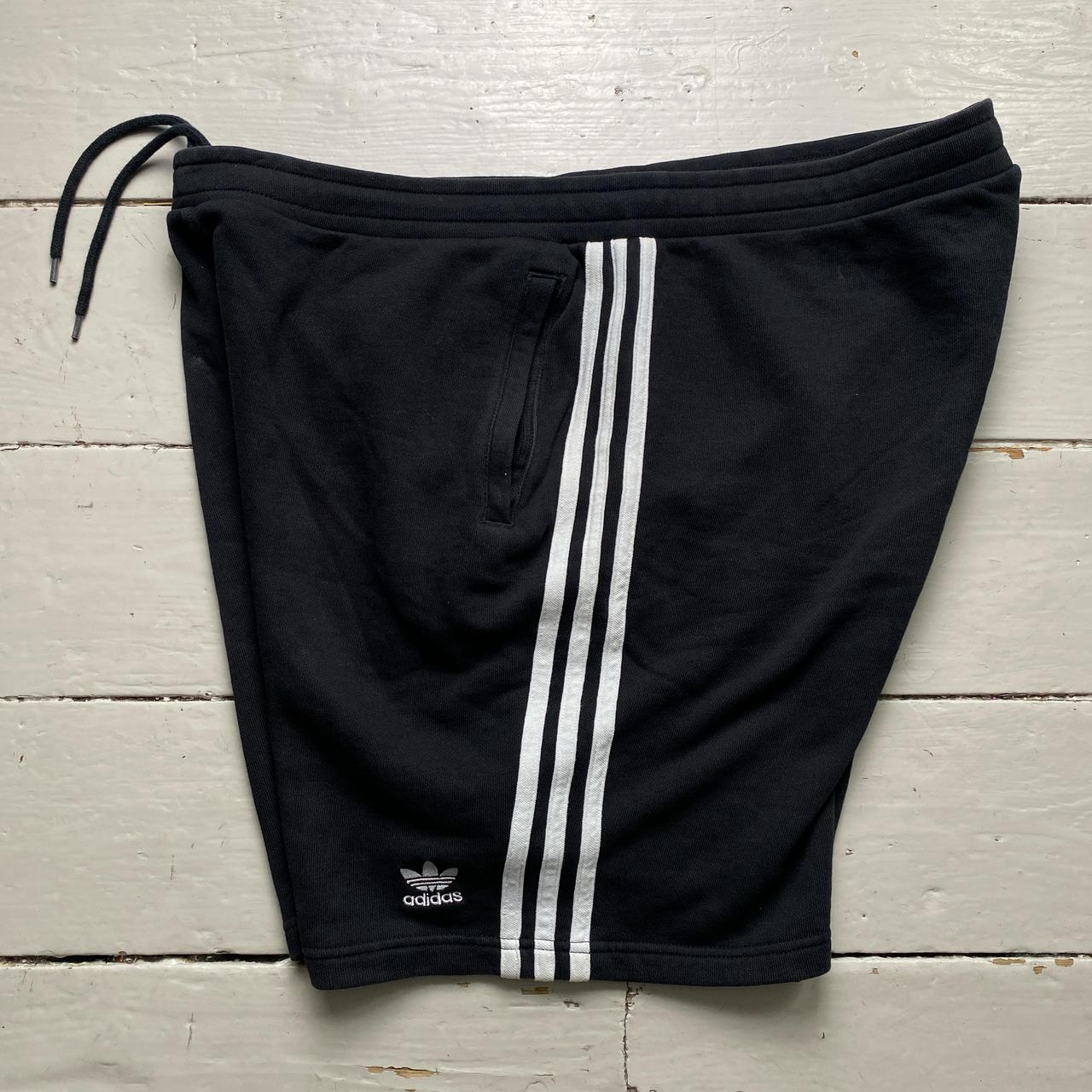 Adidas Black and White Shorts