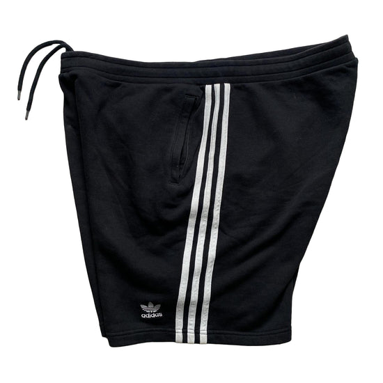 Adidas Black and White Shorts (2XL)