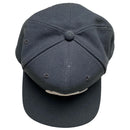 Nike Swoosh Spellout Black and White Snapback Cap